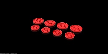 AM14406 Заглушки на двигатели для ИЛ-76, А-50 1/144