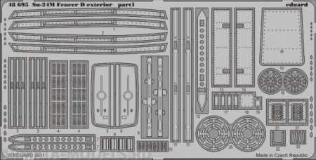 48695 Фототравление Su-24M Fencer D exterior