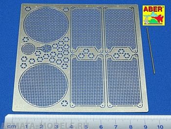 ABR-16-035  Дополнения для  Tiger II - Vol.2B- Grilles для Trumpeter 1/16