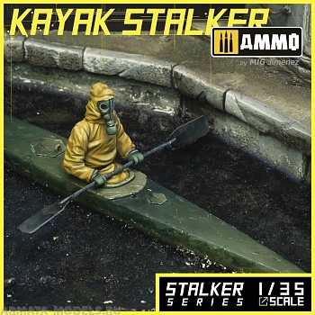 MR-AM74 Миниатюра Kayak Stalker