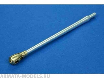 3510-4MP 122 мм ствол Д-25Т с бронемаской и дульным тормозом. ИС-3  Tamiya