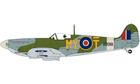 A82015 Самолет  Specialist Spitfires Airfix