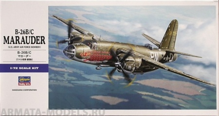 00556 Самолет B-26B/C Marauder Hasegawa