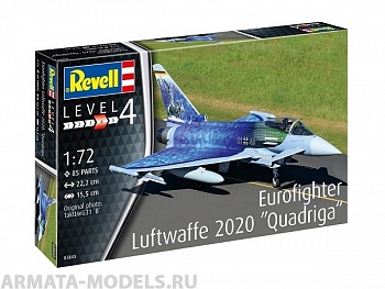 03843RE Истребитель Eurofighter Luftwaffe 2020 Quadriga