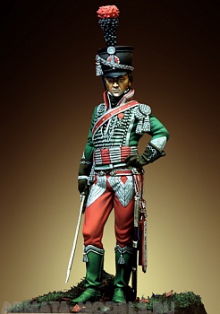 75-025PEGASO Light Cavalryman of the 12th Regt. France 1806