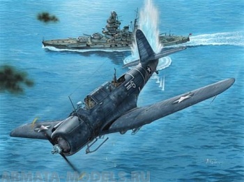 SH72264 Самолёт SB2U-3 Vindicator Marines Go To War