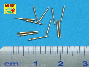 ABR-1:700-L-19  Дополнения для  Set of 12 pcs 152 mm  barrels for ships: Nelson, Rodney для  1/700
