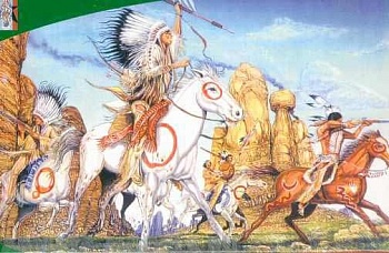 LT-0004 Набор фигур: Cheyennes